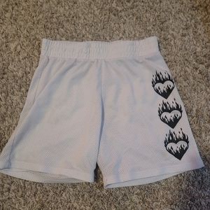 White Basketball Shorts